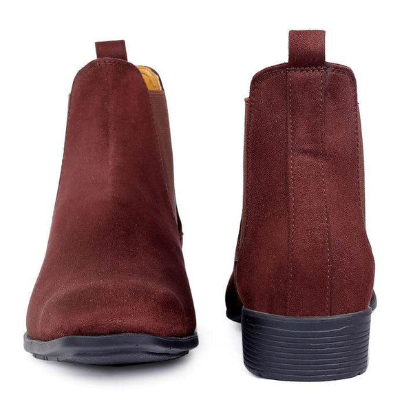 Men's Wedding Wear Chelsea Suede Boots – Elegant Stylish Choice - JACK MARC