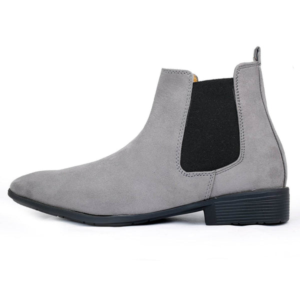 Men's Wedding Wear Chelsea Suede Boots – Elegant Stylish Choice - JACK MARC
