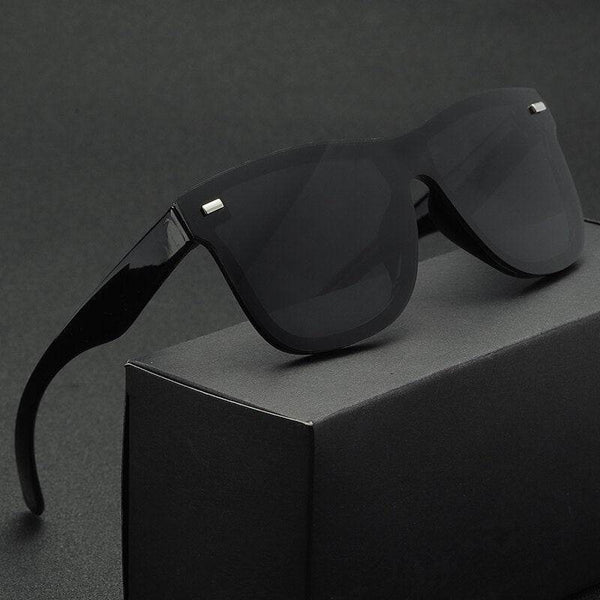 Mirror Rimless Square Sunglasses - SunglassesMart