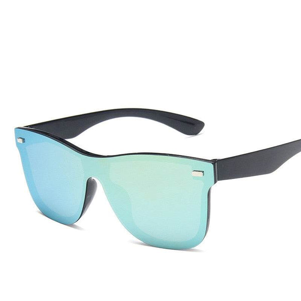 Mirror Rimless Square Sunglasses - SunglassesMart