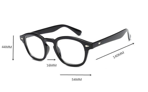 Johnny Depp Style Men Retro Vintage Prescription Glasses - SunglassesMart