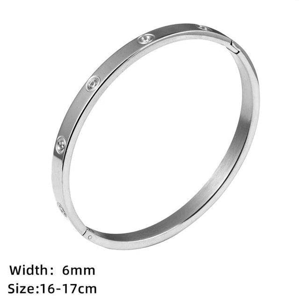 Luxe Titanic Crystal Cuff - SunglassesMart