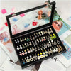 160-Hole Jewelry Organizer Box with Insertable Sponge Inserts - SunglassesMart