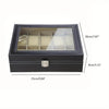 Leather Lockable Watch & Jewelry Storage Box - SunglassesMart