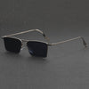 Men's Fashion Copper Alloy Rectangular Glasses - SunglassesMart
