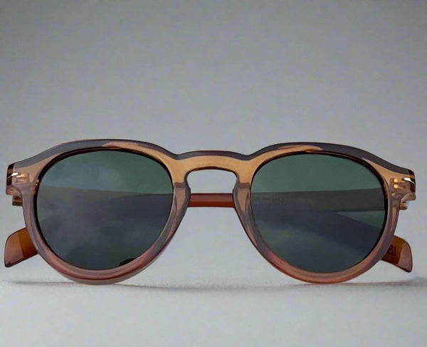 Round Tea Green Sunglasses - SunglassesMart