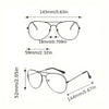 Women’s Stainless Steel Square Fashion Glasses with TAC Lenses (Copy) - SunglassesMart