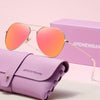 Women’s Stainless Steel Square Fashion Glasses with TAC Lenses (Copy) - SunglassesMart