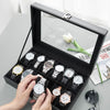 Leather Lockable Watch & Jewelry Storage Box - SunglassesMart