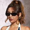 Women’s Small Square Classic Fashion Glasses – Leopard/Black