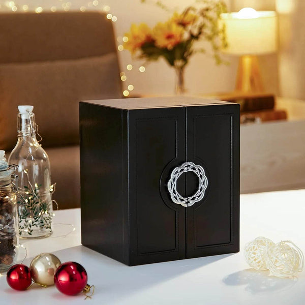 Convenient LuxuryJewellery Box with 5 Levels Large Jewellery Case with Drawer and Watch - SunglassesMart