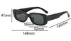 Lucas Yellow Rectangle - SunglassesMart