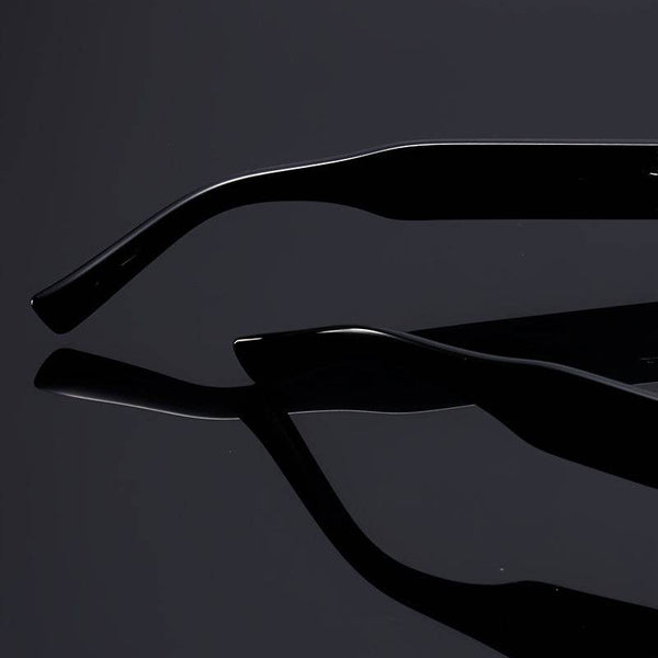 Luxury Golden Steam Punk Rectangle Metal Frame Decorative Eyeglasses - SunglassesMart