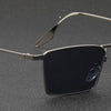 Men's Fashion Copper Alloy Rectangular Glasses - SunglassesMart