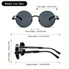 Vintage Steampunk Round Glasses - SunglassesMart