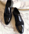 Elegant And Classy Shiny Formal Suede Shoes - SunglassesMart