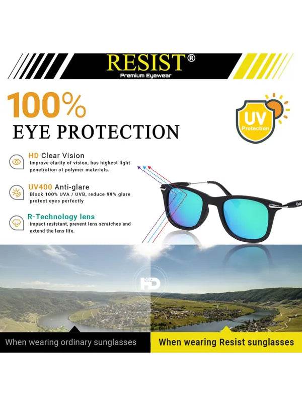 Thunder Aqua Green Wayfarer - SunglassesMart