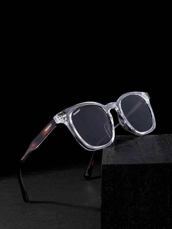 The Tea Oval Black Sunglass - SunglassesMart