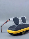The Tea Oval Black Sunglass - SunglassesMart
