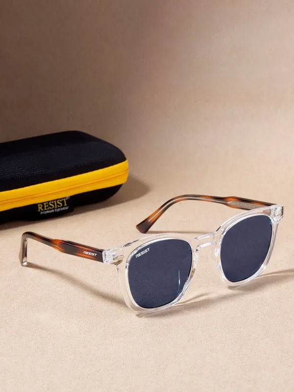 The Tea Oval Black Sunglass - SunglassesMart