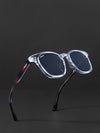The Tea Oval Black Sunglass - SunglassesMart