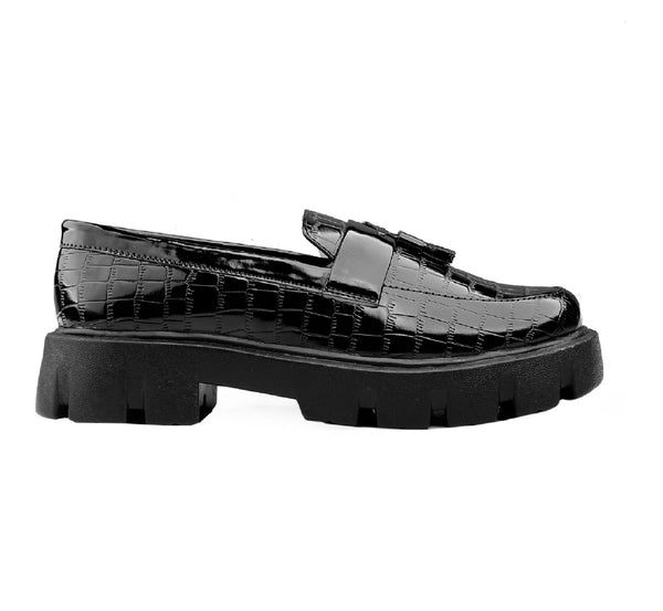 Vegan Leather Trendy Slip-On Sneakers for Men | British Casual Loafers