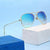 Pilot Ocean Blue Reflector - SunglassesMart