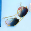 Pilot Ocean Blue Reflector - SunglassesMart