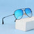 Black Ocean Blue Reflector - SunglassesMart