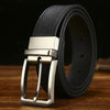 Italian Genuine Leather Men's Belt with Pin Buckle - SunglassesMart