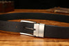 Italian Genuine Leather Men's Belt with Pin Buckle - SunglassesMart