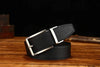 Italian Genuine Leather Men's Belt with Pin Buckle - SunglassesMart