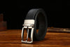 Italian Genuine Leather Men's Belt with Pin Buckle - SunglassesMart