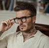 Antiblue Black Square Eyeglasses - SunglassesMart