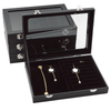 SUNGLASSES MART Premium Jewelry Organizer with 6 Necklace Hooks & 10 Ring - SunglassesMart