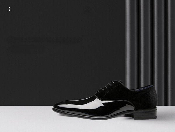 Business Office Man Suede Formal Shoes - SunglassesMart