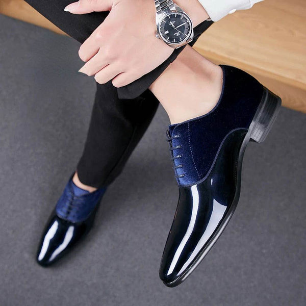 Men Antiwrinkle Lace up Shoes - SunglassesMart
