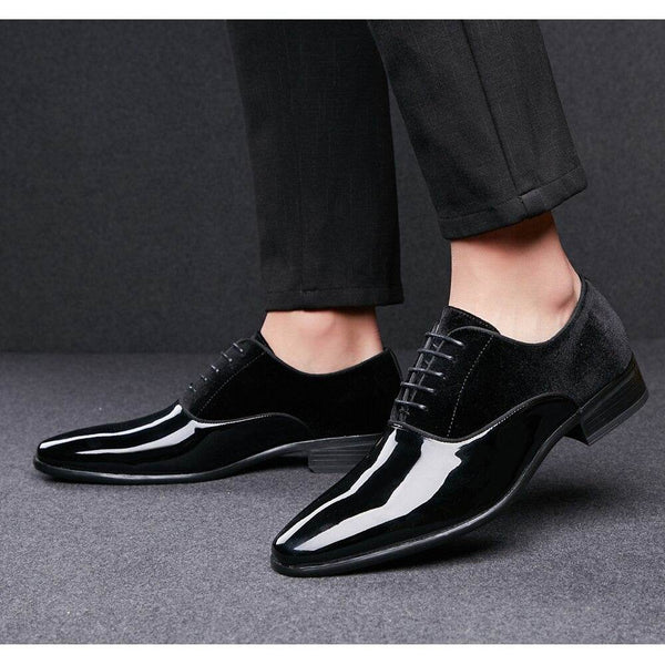 Men Antiwrinkle Lace up Shoes - SunglassesMart