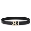Sunglasses Mart Men's Automatic Leather Business Vintage Designer Belt - SunglassesMart