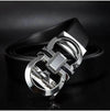 Sunglasses Mart Men's Automatic Leather Business Waistband Belt - SunglassesMart