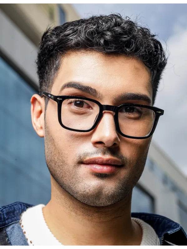 Sabestian Clear Black Eyeglass - SunglassesMart