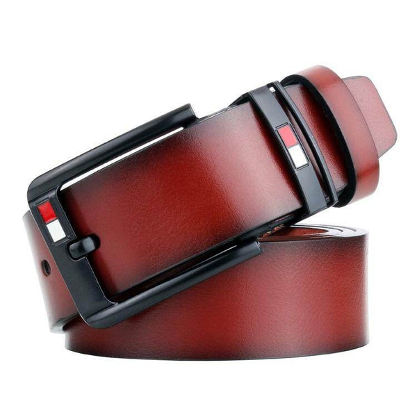 Luxury Design High Quality Genuine Leather Belt For Men-Sunglasses Mart - SunglassesMart