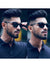 Classic Black Wayfarer Sunglasses – Toughened Glass Lens | UV Protection | Unisex - SunglassesMart
