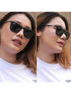 Classic Black Wayfarer Sunglasses – Toughened Glass Lens | UV Protection | Unisex - SunglassesMart