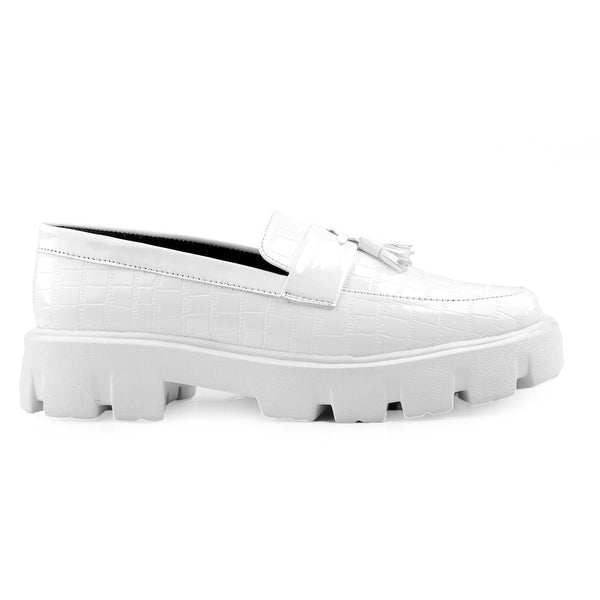 Vegan Leather Trendy Slip-On Sneakers for Men | British Casual Loafers