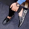 Men's Casual Loafers Shoes | Lightweight Vegan Leather Penny Slip-Ons