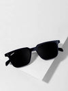 Hot Small Black Rectangle Sunglass - SunglassesMart