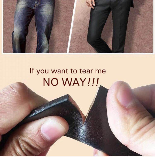 Men's genuine high quality leather belt formal and casual wear - SunglassesMart