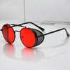 Double Bridge Steampunk Vintage Cap Sunglasses - SunglassesMart