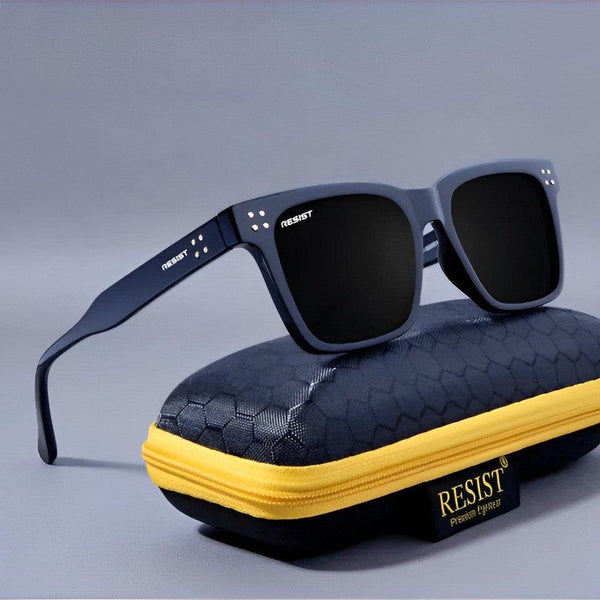 Martin Square Black - SunglassesMart